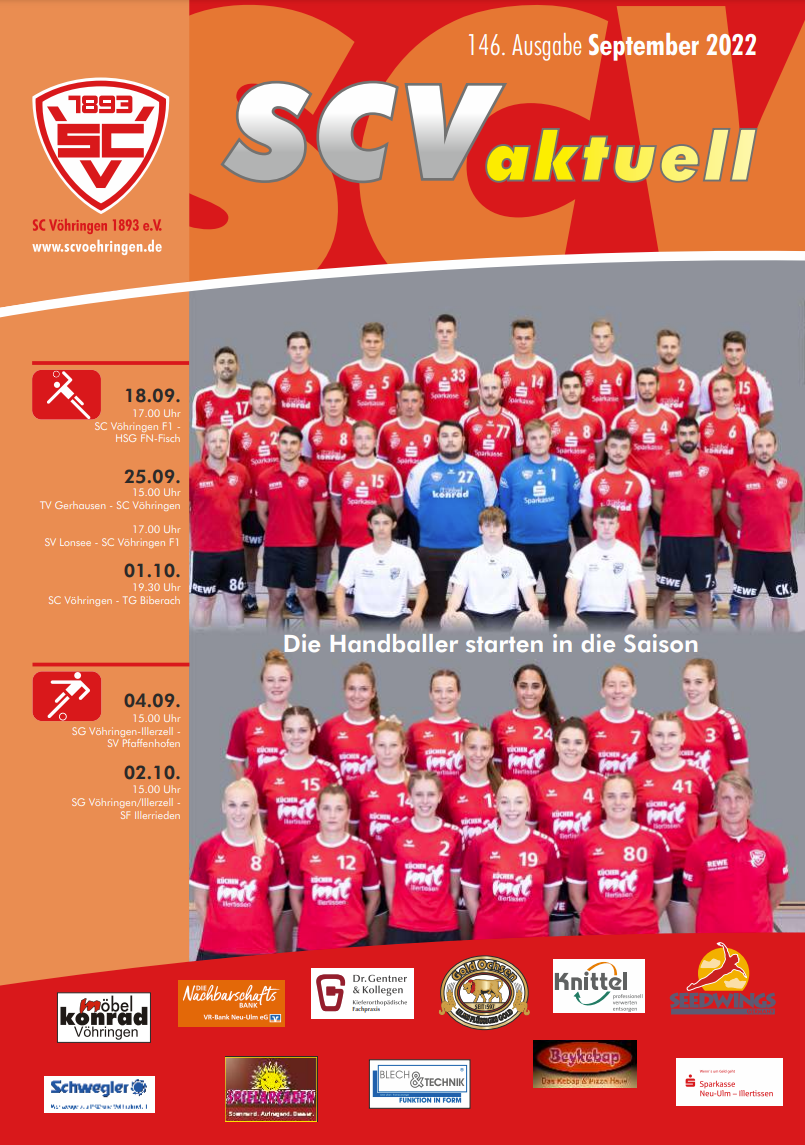 Cover des SCV aktuell im September 2022